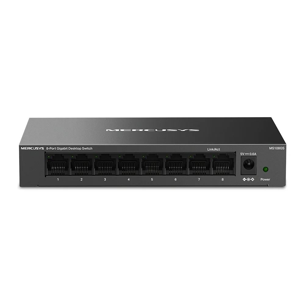 Коммутатор 8 port Mercusys MS108GS