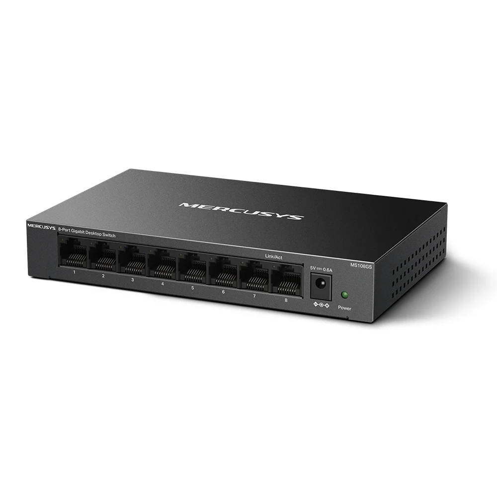 Коммутатор 8 port Mercusys MS108GS — 2