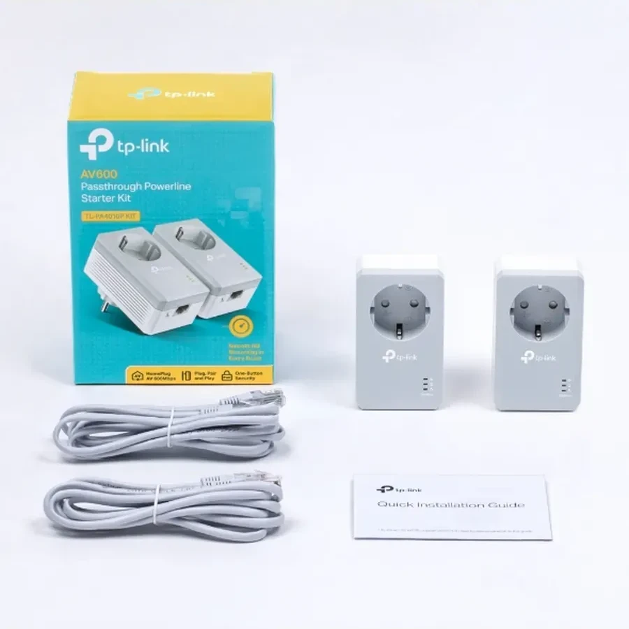 Сетевой адаптер Tp-Link TL-PA4010P Powerline AV600 — 5