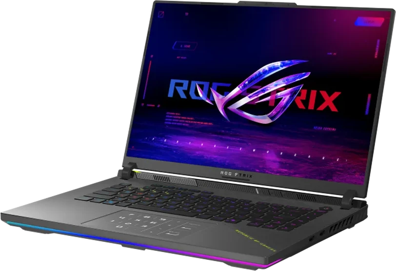 Ноутбук Asus 90NR0KW8-M007K0 ROG Strix G G614PM-S5138 WQXGA(2560x1600) IPS 240Hz/ up to 5.3GHz (16C)/ / /NVIDIA GeForce RTX5060 8GB/Wi-Fi 6E/BT5.3/1080P FHD Camera/RGB Backlit PerKey/NoOS/1Y/Volt Green, AMD Ryzen 9 8940HX, 16 ГБ, 512 ГБ, 16" — 3
