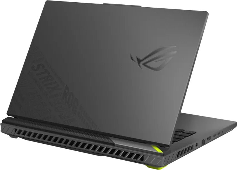 Ноутбук Asus 90NR0KW8-M007K0 ROG Strix G G614PM-S5138 WQXGA(2560x1600) IPS 240Hz/ up to 5.3GHz (16C)/ / /NVIDIA GeForce RTX5060 8GB/Wi-Fi 6E/BT5.3/1080P FHD Camera/RGB Backlit PerKey/NoOS/1Y/Volt Green, AMD Ryzen 9 8940HX, 16 ГБ, 512 ГБ, 16" — 5
