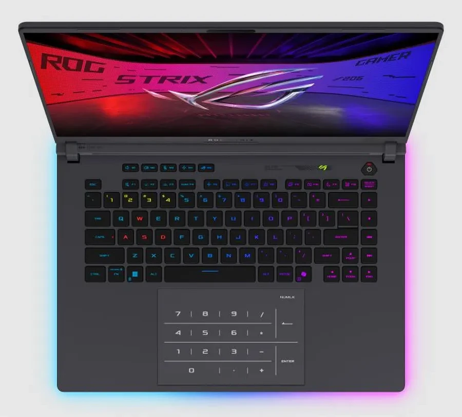 Ноутбук Asus 90NR0LB1-M00EF0 ROG Strix G G615JMR-S5324 WQXGA(2560x1600) IPS 240Hz/ 2, Intel Core i7-14650HX, 16 ГБ, 1024 ГБ, 16" — 2