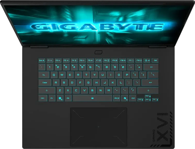 Ноутбук Gigabyte Gaming A FHD+ 165Hz Ryzen 7 260 RTX5060 DOS, AMD Ryzen 7 260, 16 ГБ, 512 ГБ, 16" — 4