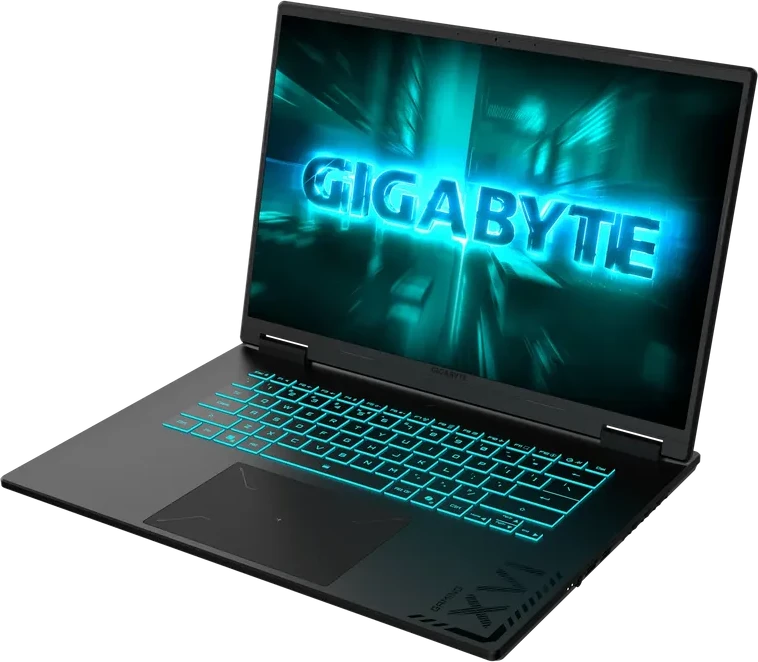 Ноутбук Gigabyte Gaming A FHD+ 165Hz Ryzen 7 260 1TB RTX5060 DOS, AMD Ryzen 7 260, 16 ГБ, 1024 ГБ, 16" — 2