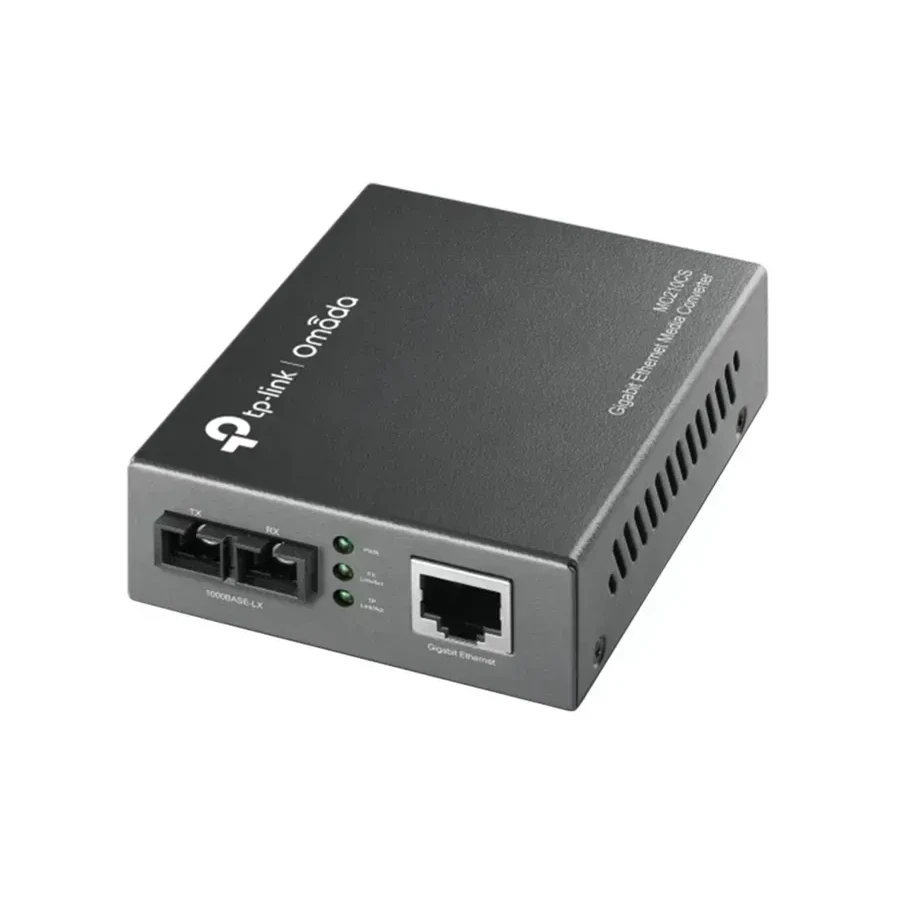 Медиаконвертер GbE TP-Link MC210CS, 20km, SM