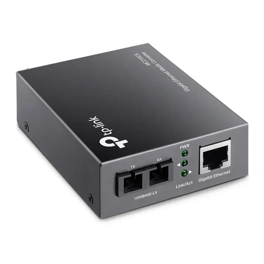 Медиаконвертер GbE TP-Link MC210CS, 20km, SM — 2