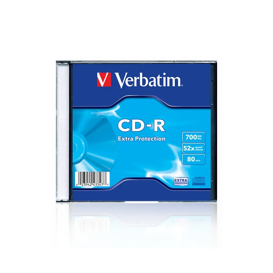 Диск CD-R Verbatim, 700MB, 52x, 1 шт — 2