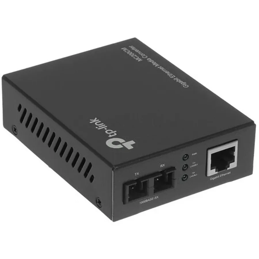 Медиаконвертер TP-Link MC200CM, RJ45/SC многомодовый, 550м