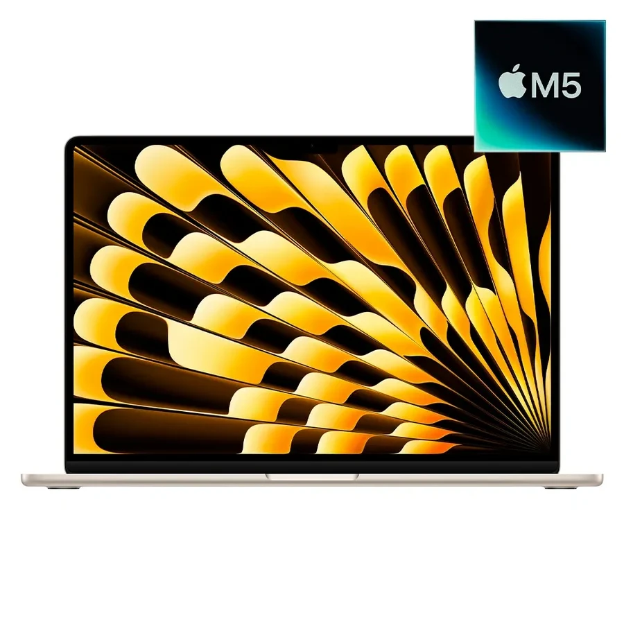 Ноутбук 15-inch MacBook Air: chip with 10-core CPU and 10-core GPU, Apple M5, 16 ГБ, 512 ГБ, 15.3" — 2