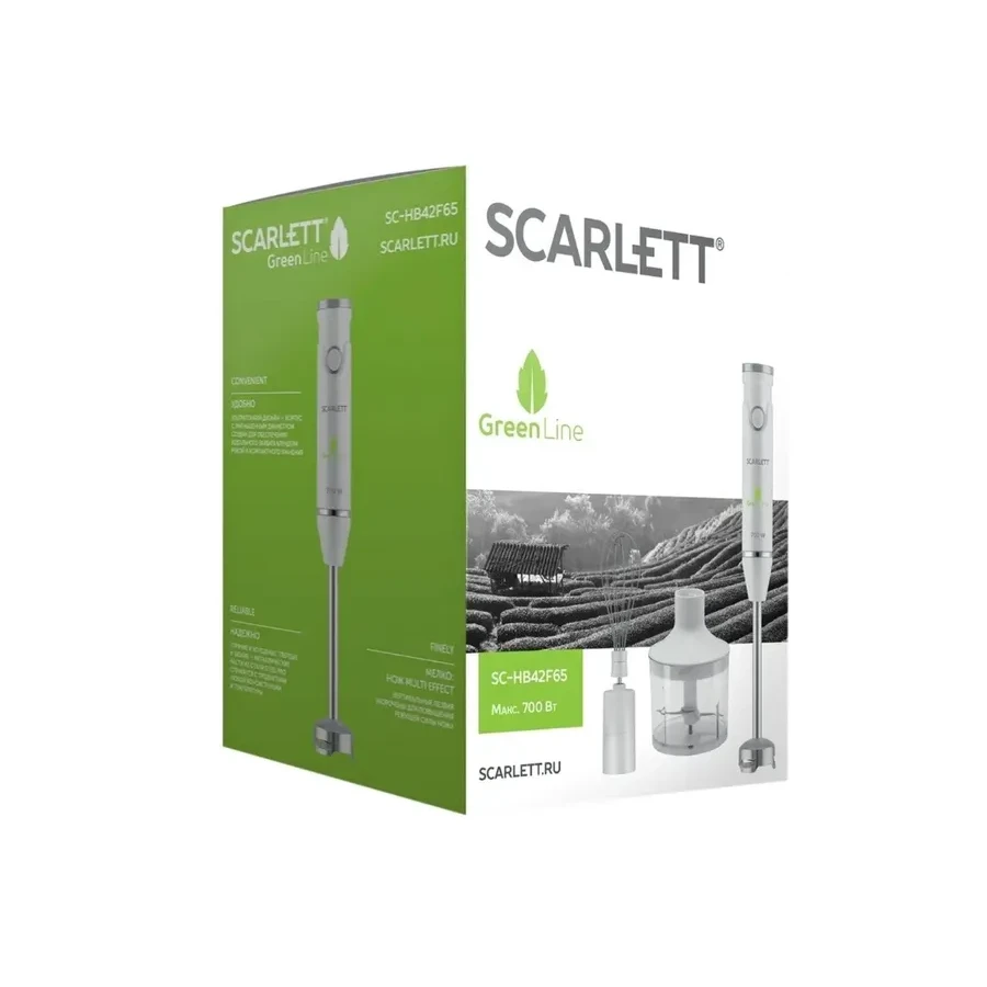 Погружной блендер Scarlett SC-HB42F65, 700W, 15000 об/мин — 2