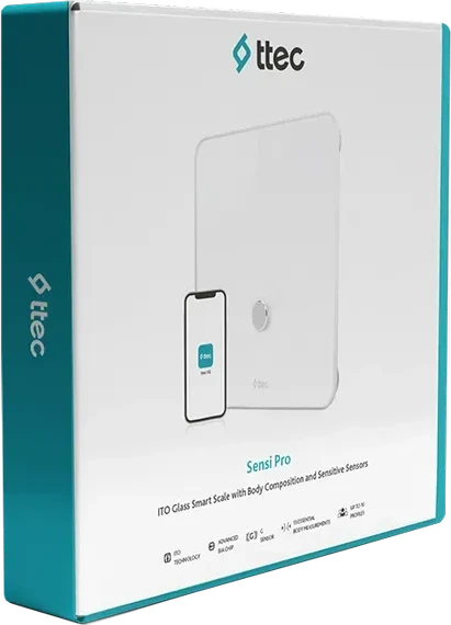 Умные весы ttec Sensi Pro, ITO Glass — 4