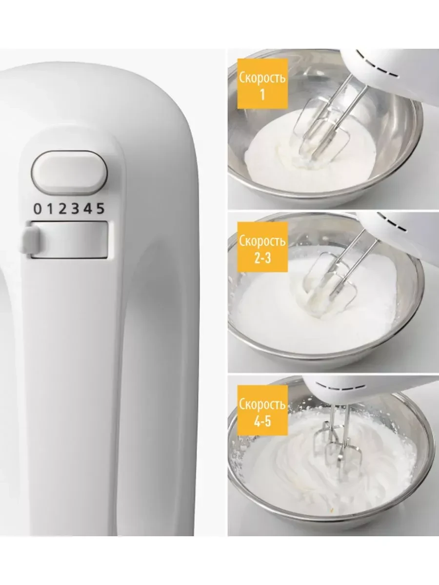 Миксер PANASONIC MK-GB3WTQ, вращающаяся чаша — 3
