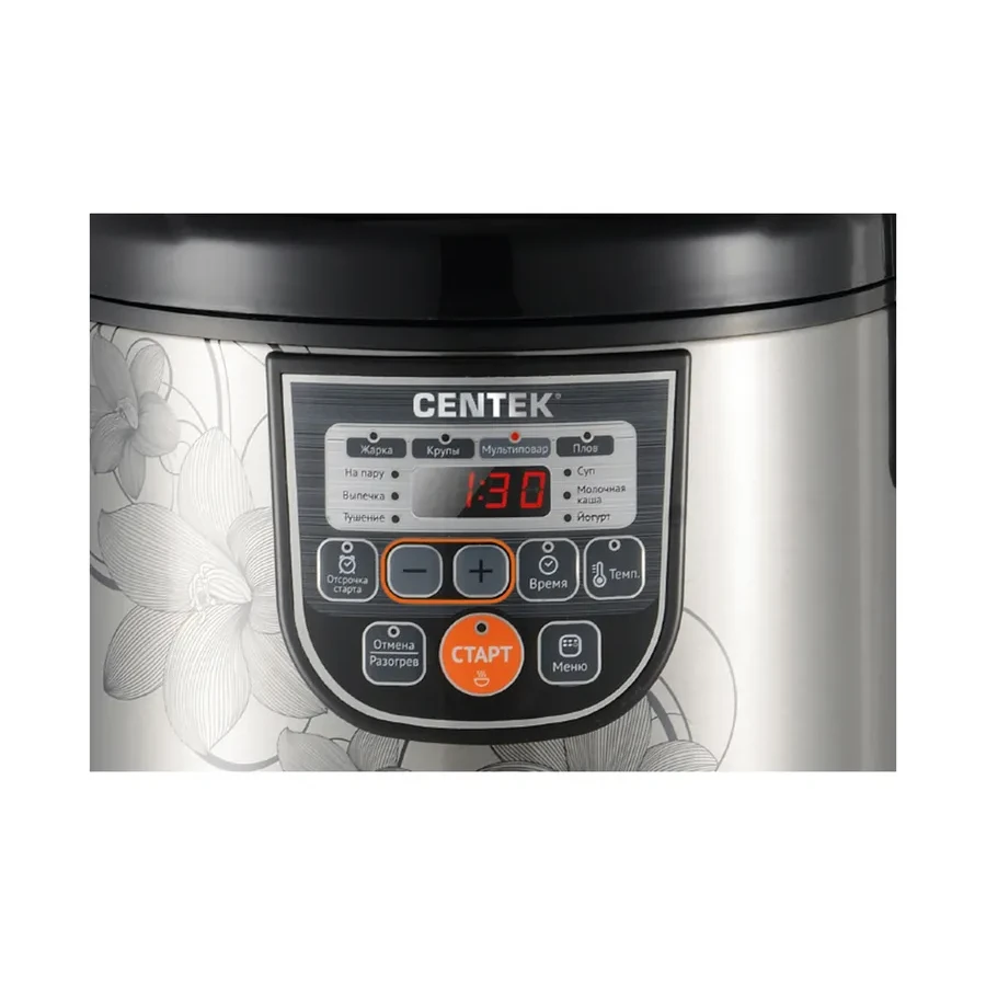 Мультиварка Centek CT-1498 Ceramic, 700 Вт, 5 л, 10 программ — 3