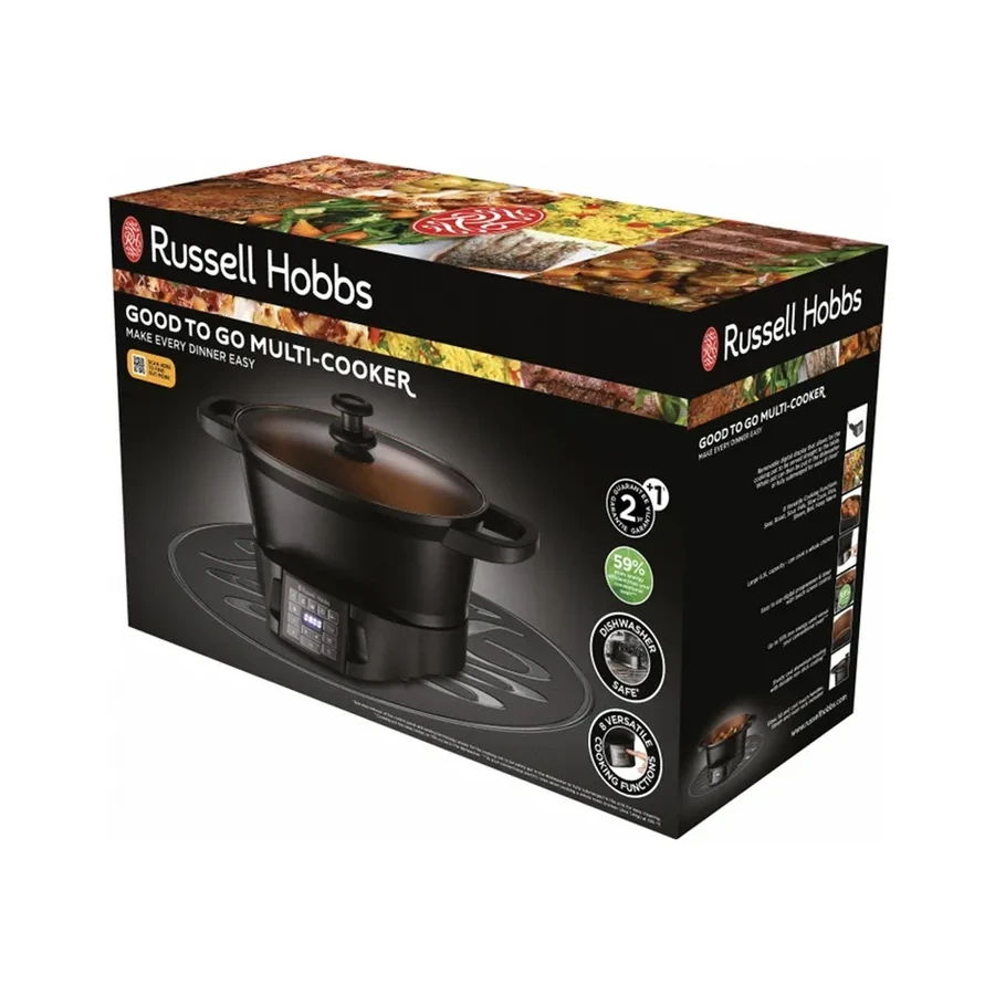 Мультиварка Russell Hobbs 28270-56, 1000W, 6.5л, 8 программ, черная — 3