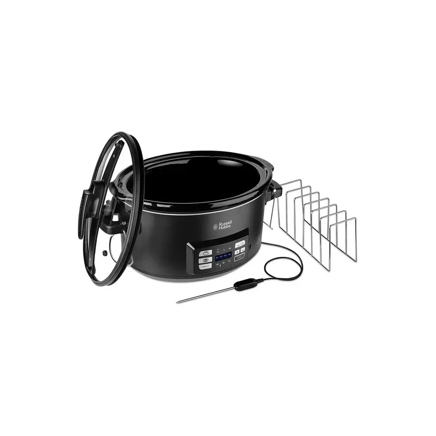 Медленноварка Russell Hobbs 25630-56, 350 Вт, 6 л, чёрная — 2