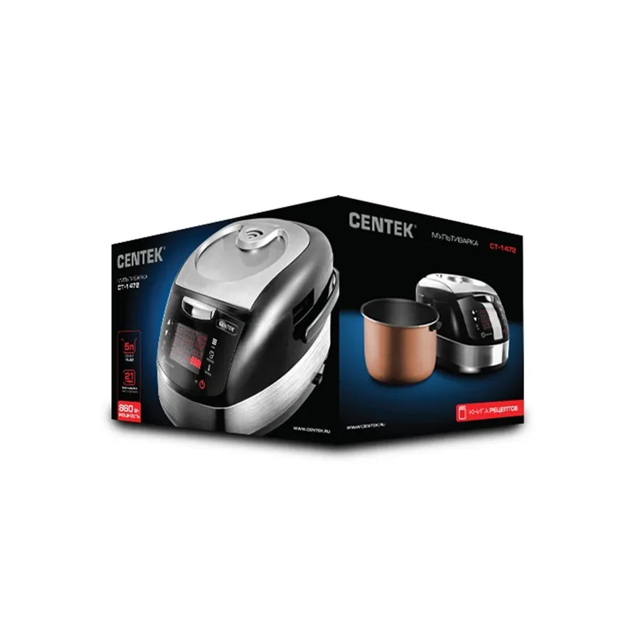 Мультиварка Centek CT-1472 Ceramic — 3