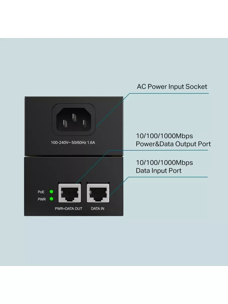 PoE-инжектор TP-Link POE170S — 2