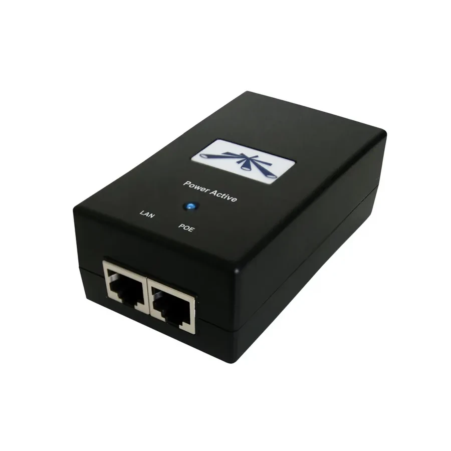 PoE-адаптер Ubiquiti POE-48-24W-G, 48V 24W, Gigabit