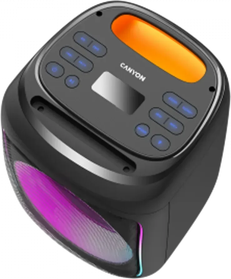 Колонка Canyon OnFun 5 Partybox, 40W, RGB, чёрная
