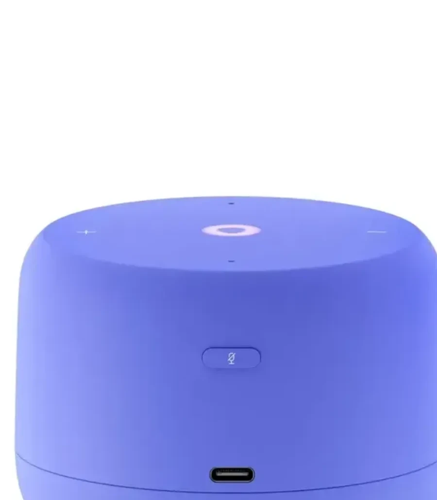Умная колонка Yandex Station Лайт 2Gen, 6 Вт, USB Type-C, фиолетовая — 5