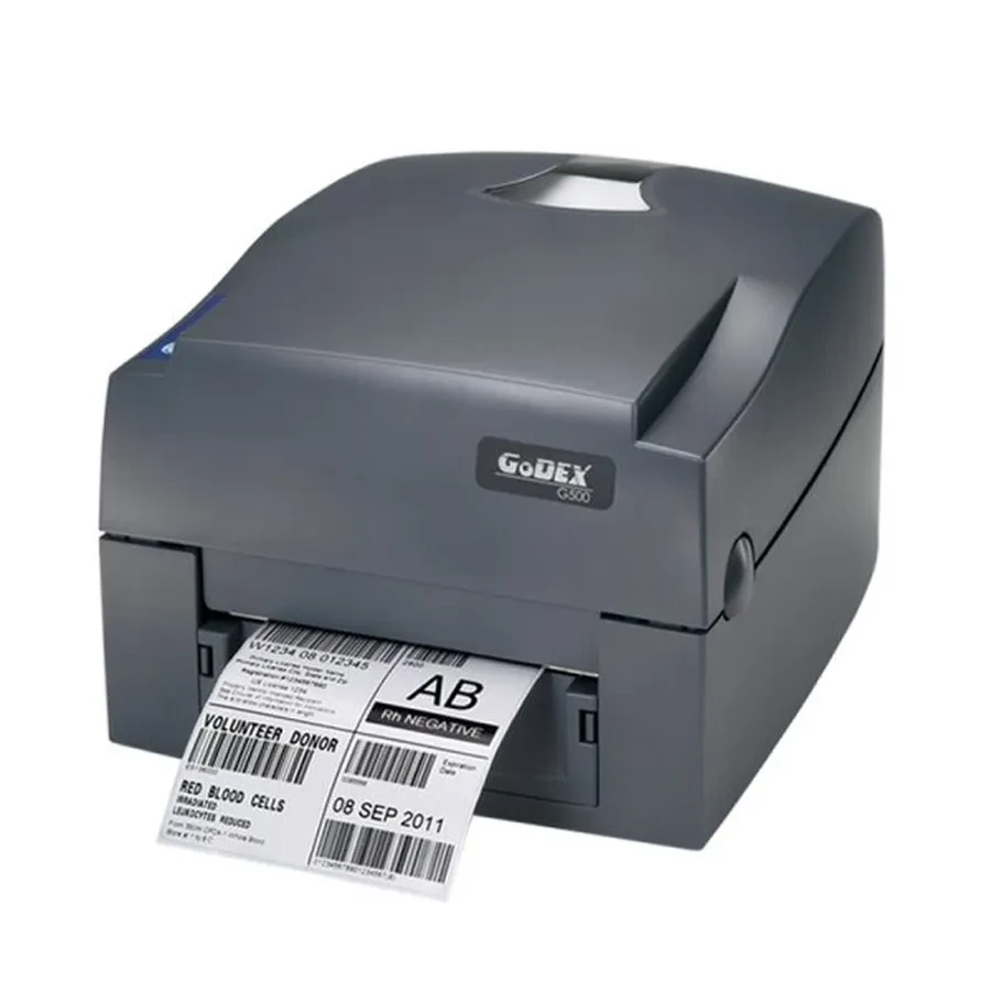 Принтер этикеток термотрансферный Godex G530U (300DPI, USB, 118/108/25,4, 4 ips, 16 Мб SDRAM, 8 Мб Flash, Black)