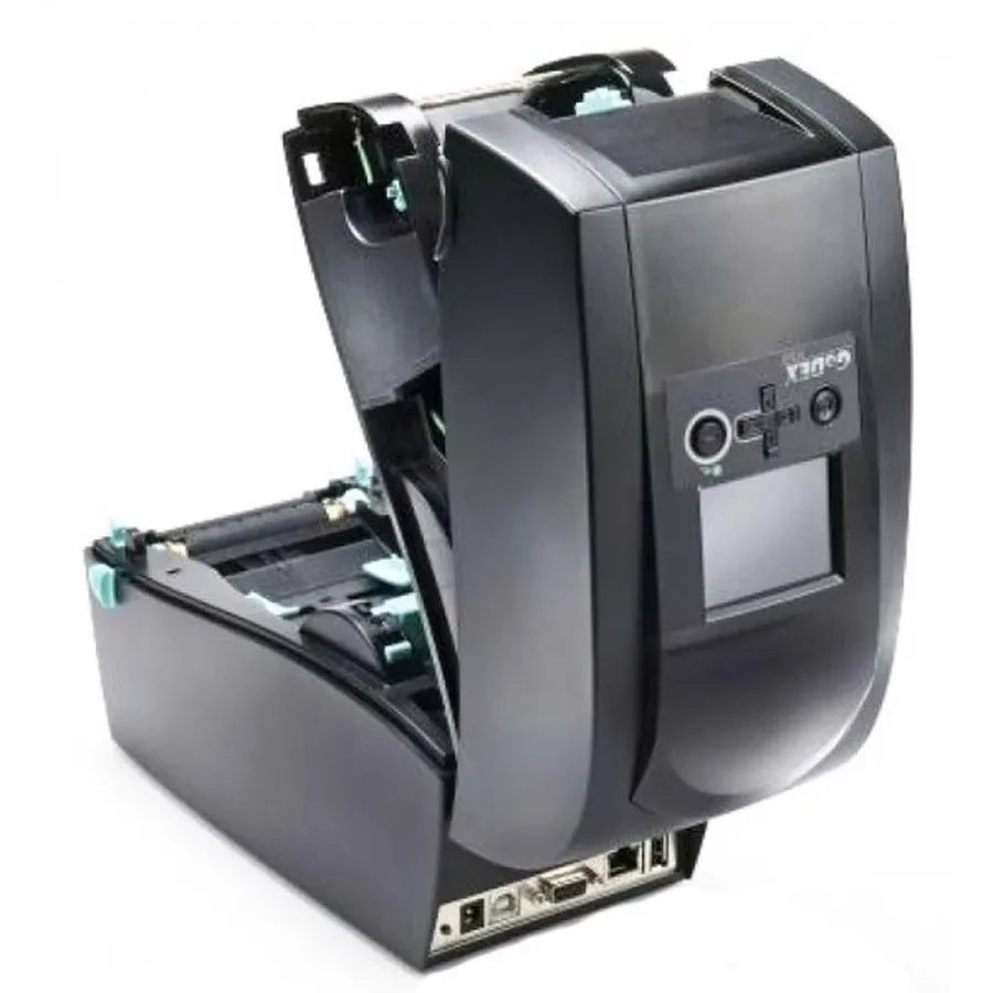 Принтер этикеток термотрансферный Godex RT200 (203DPI, 58/54/12,7, USB & Serial & Ethernet, 5IPS, 16MB SDRAM, 8MB Flash, RTC, Black) — 2