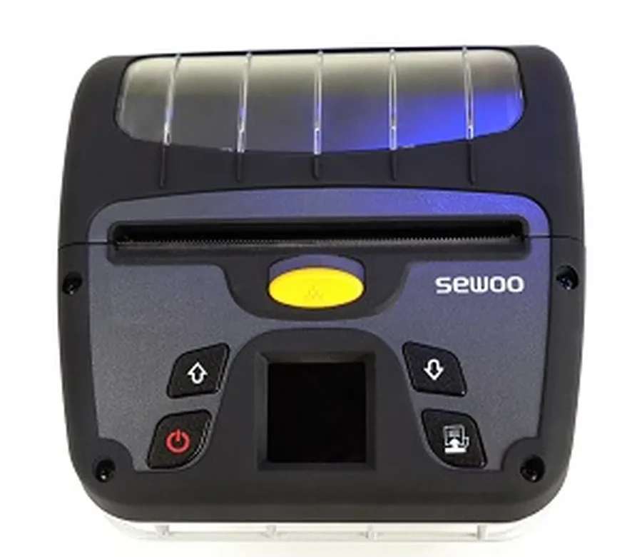 Принтер этикеток и чеков мобильный Sewoo LK-P400 (203 DPI, 112/104мм, USB, BT, wi-fi, NFC)