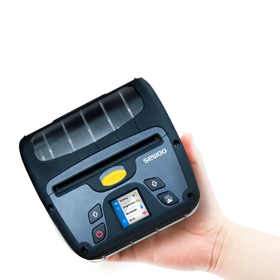 Принтер этикеток и чеков мобильный Sewoo LK-P400 (203 DPI, 112/104мм, USB, BT, wi-fi, NFC) — 3