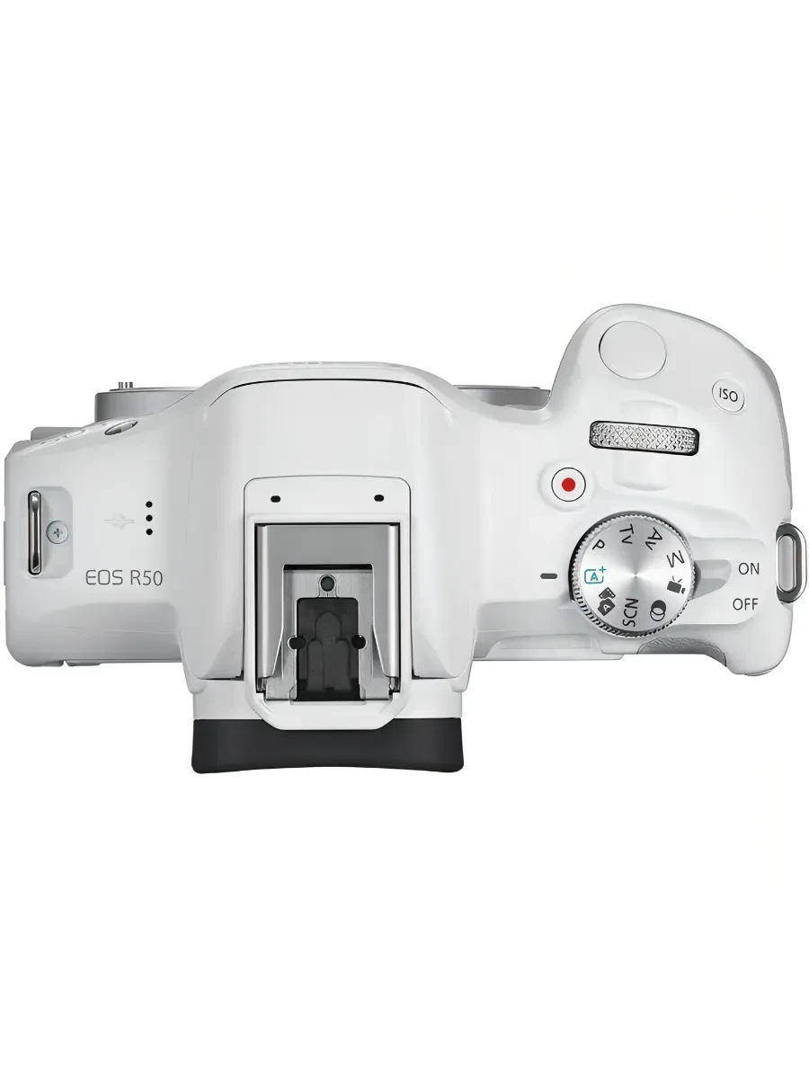 Цифровой фотоаппарат CANON EOS R50 + RF-S 18-45 mm IS STM White — 3