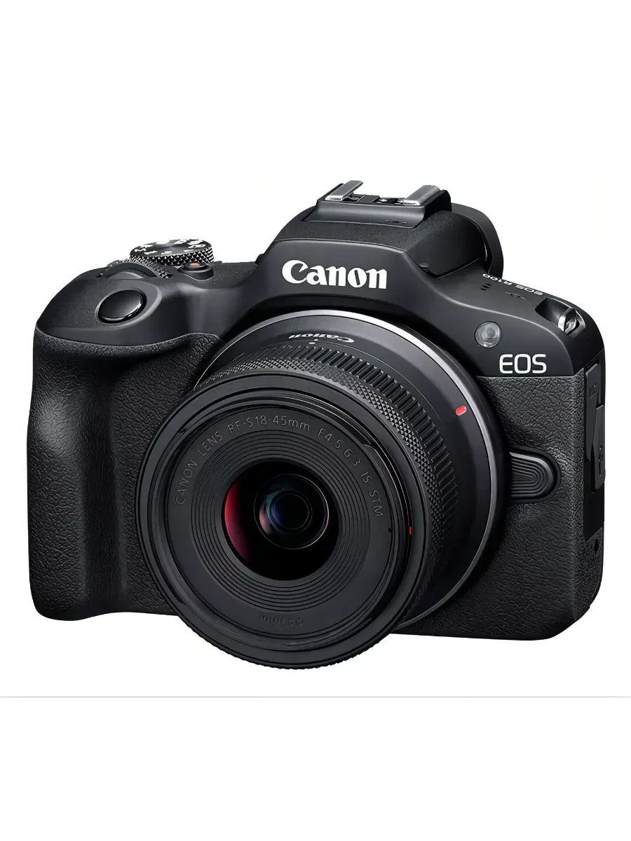 Цифровой фотоаппарат CANON EOS R100 + RF-S 18-45 mm IS STM + RF-S 55-210 mm IS STM