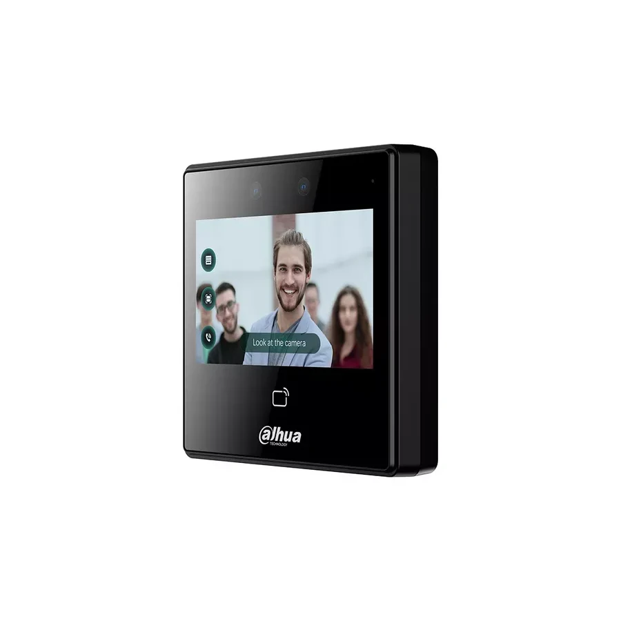 Контроллер доступа Dahua DHI-ASI3213A-W, распознавание лиц, 2MP, Wi-Fi