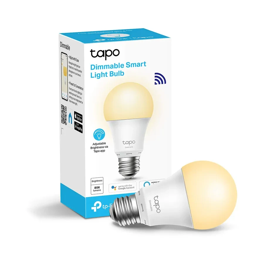 Светильник Lampochka TP-Link Tapo L510E, dimmer, 806 lm, E27 — 2