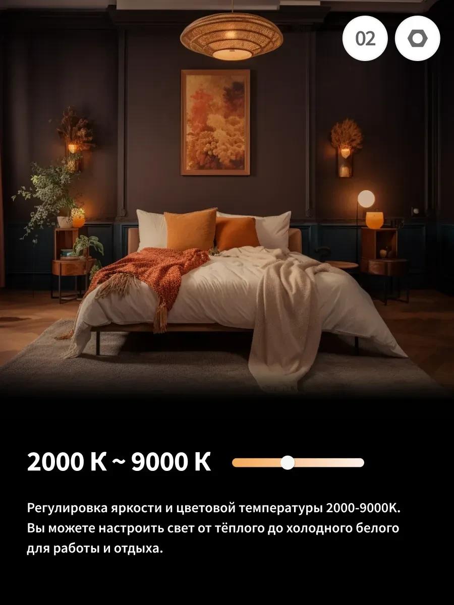 LED-лампа Aqara T2 RGB CCT, E27 — 4