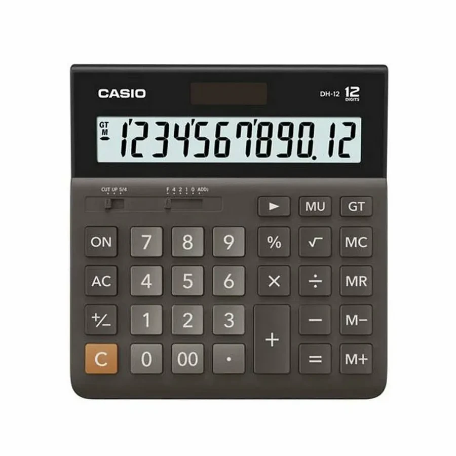 Калькулятор настольный CASIO DH-12-BK-S-EP