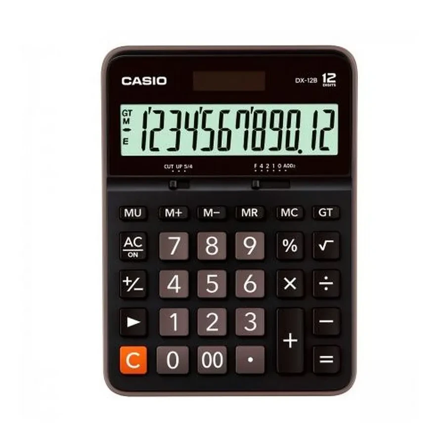 Калькулятор настольный CASIO DX-12B-W-EC