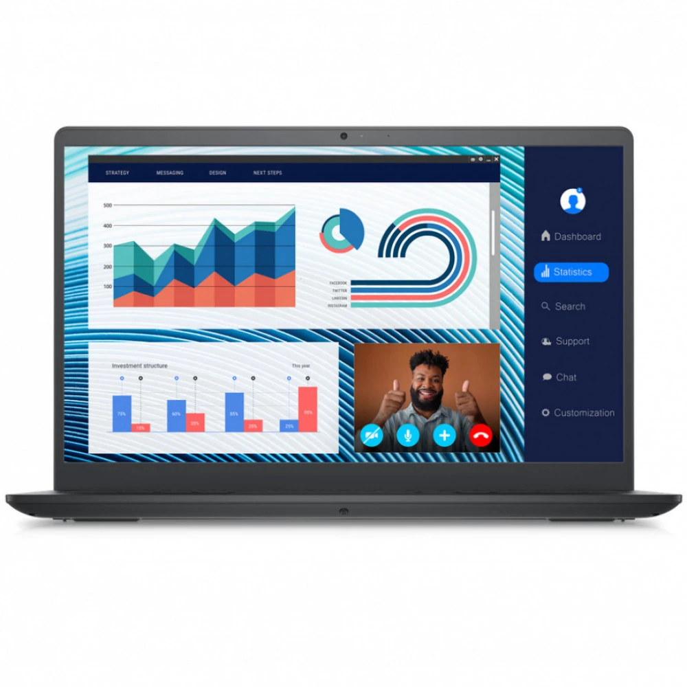 Ноутбук Dell Vostro 3420 i3 SSD Win 11, Intel Core i3-1215U, 8 ГБ, 256 ГБ, 14" — 5