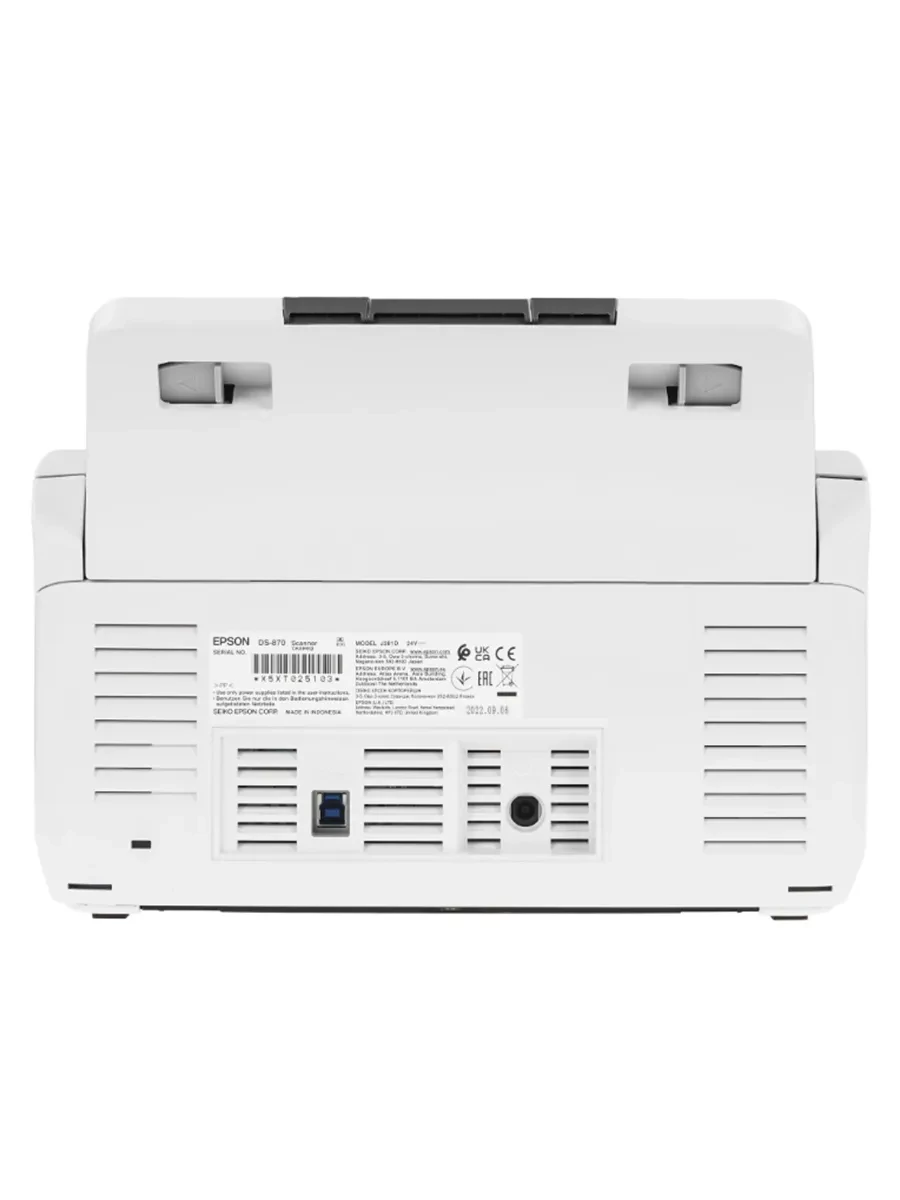 Сканер Epson WorkForce DS-870, A4, 600x600dpi, 65ppm — 4