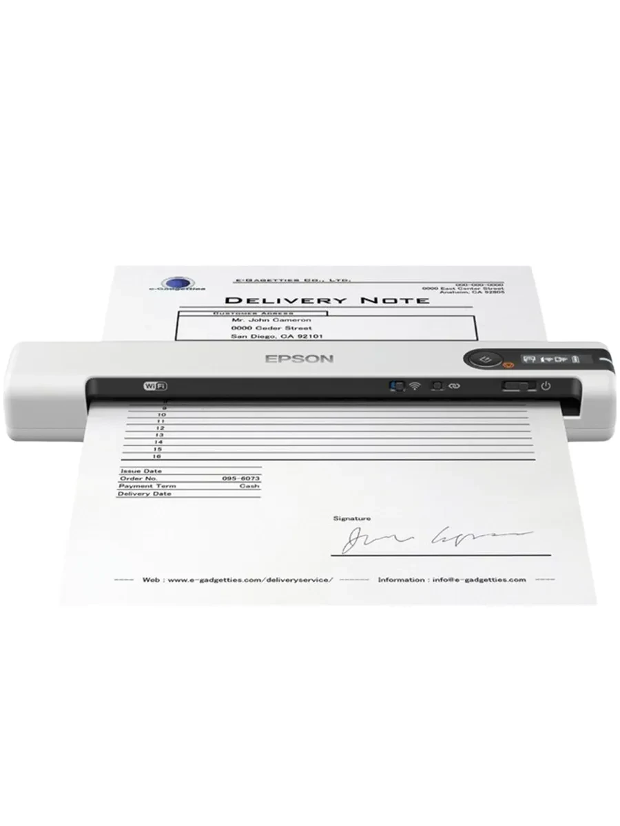 Mobil'nyj skaner Epson WorkForce DS-80W, A4, USB, Wi-Fi — 5
