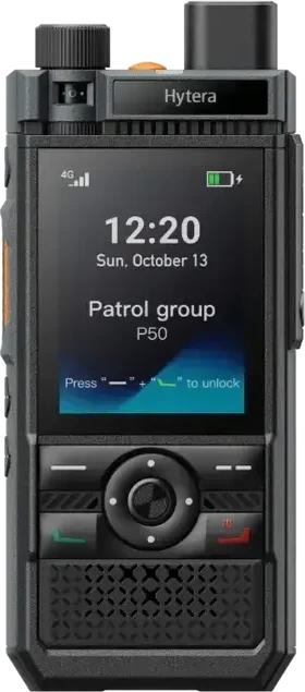 Рация Hytera P50, PoC, 4G LTE/Wi-Fi, Android, IP68, 4000 мА·ч — 2