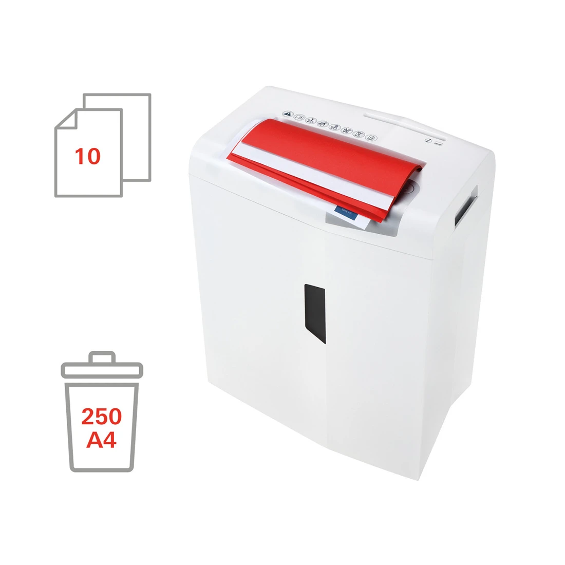 Шредер HSM Shredstar X10, 10л, P-4