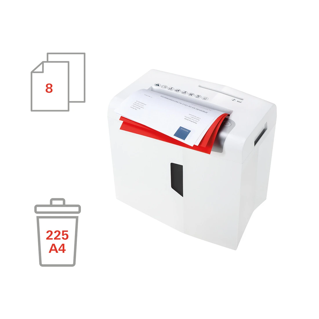 Шредер HSM Shredstar X8, 4.5x30мм, 18л
