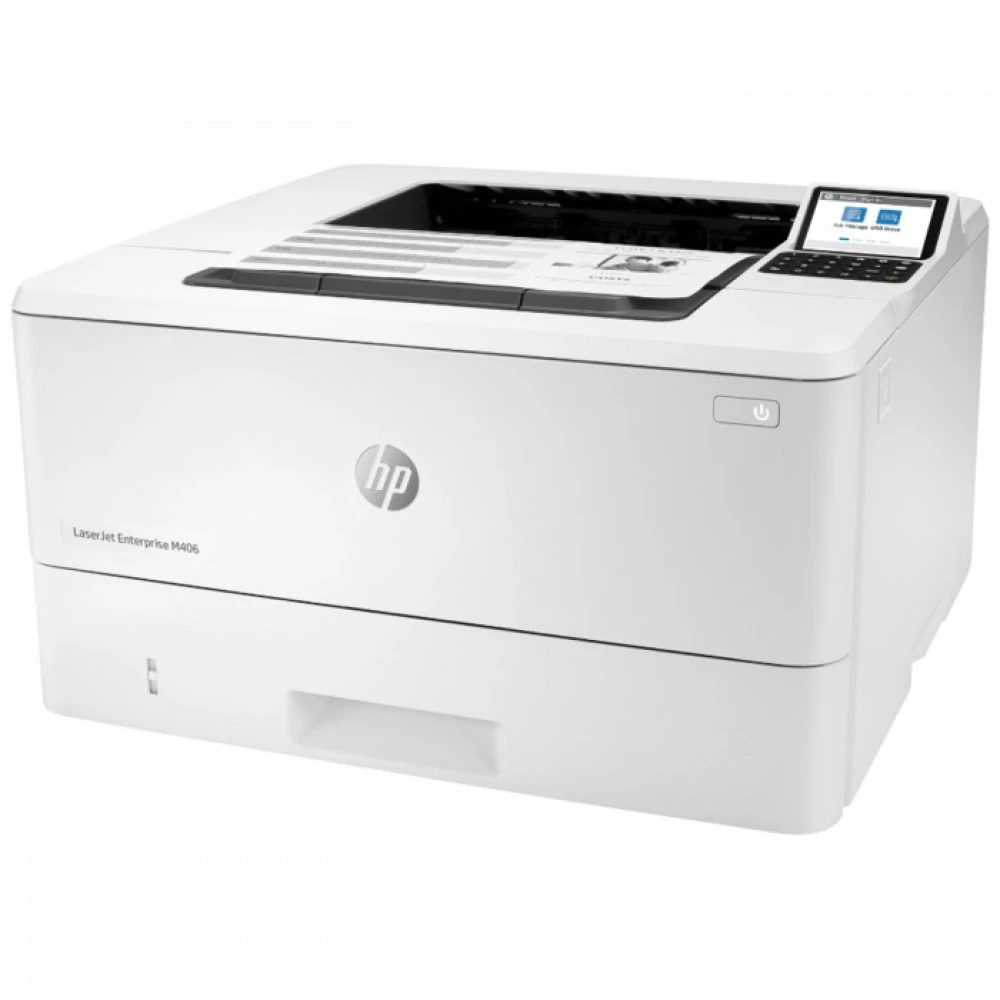 Принтер HP LaserJet M406dn, A4, монохромный, 38 стр/мин — 3