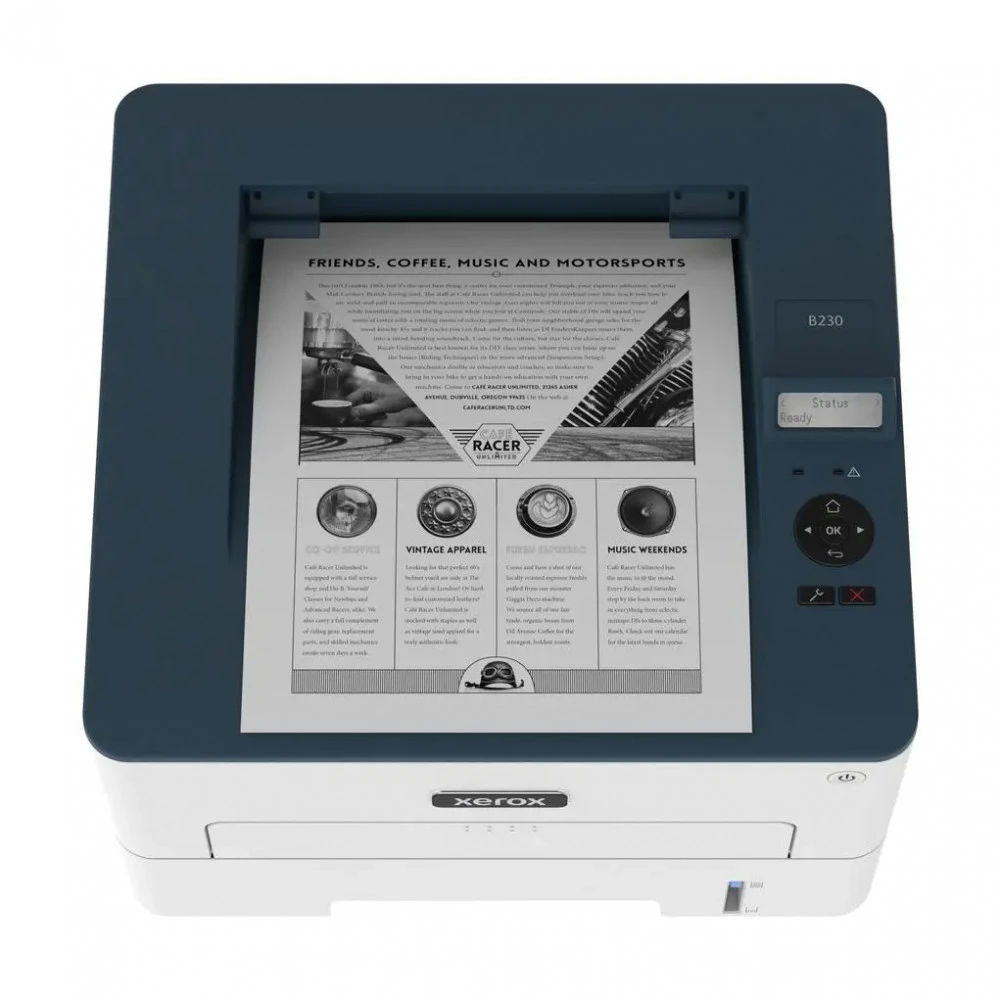 Монохромный принтер Xerox B230DNI, 34 стр/мин, Wi-Fi, Ethernet — 5