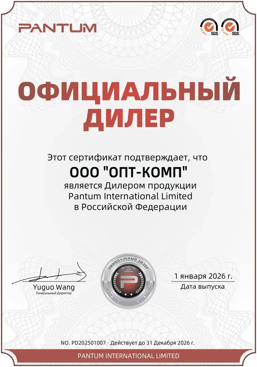 Принтер PANTUM P2507, 22ppm — 5