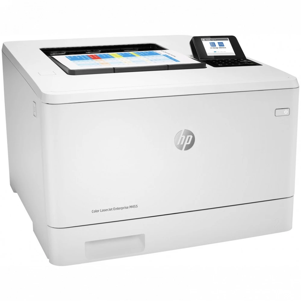 Принтер цветной лазерный HP Color LaserJet Ent M455dn 3PZ95A, А4, 27 стр/мин, Ethernet, 1,25GB, USB 2.0 — 3