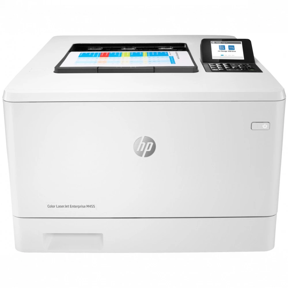 Принтер цветной лазерный HP Color LaserJet Ent M455dn 3PZ95A, А4, 27 стр/мин, Ethernet, 1,25GB, USB 2.0 — 4