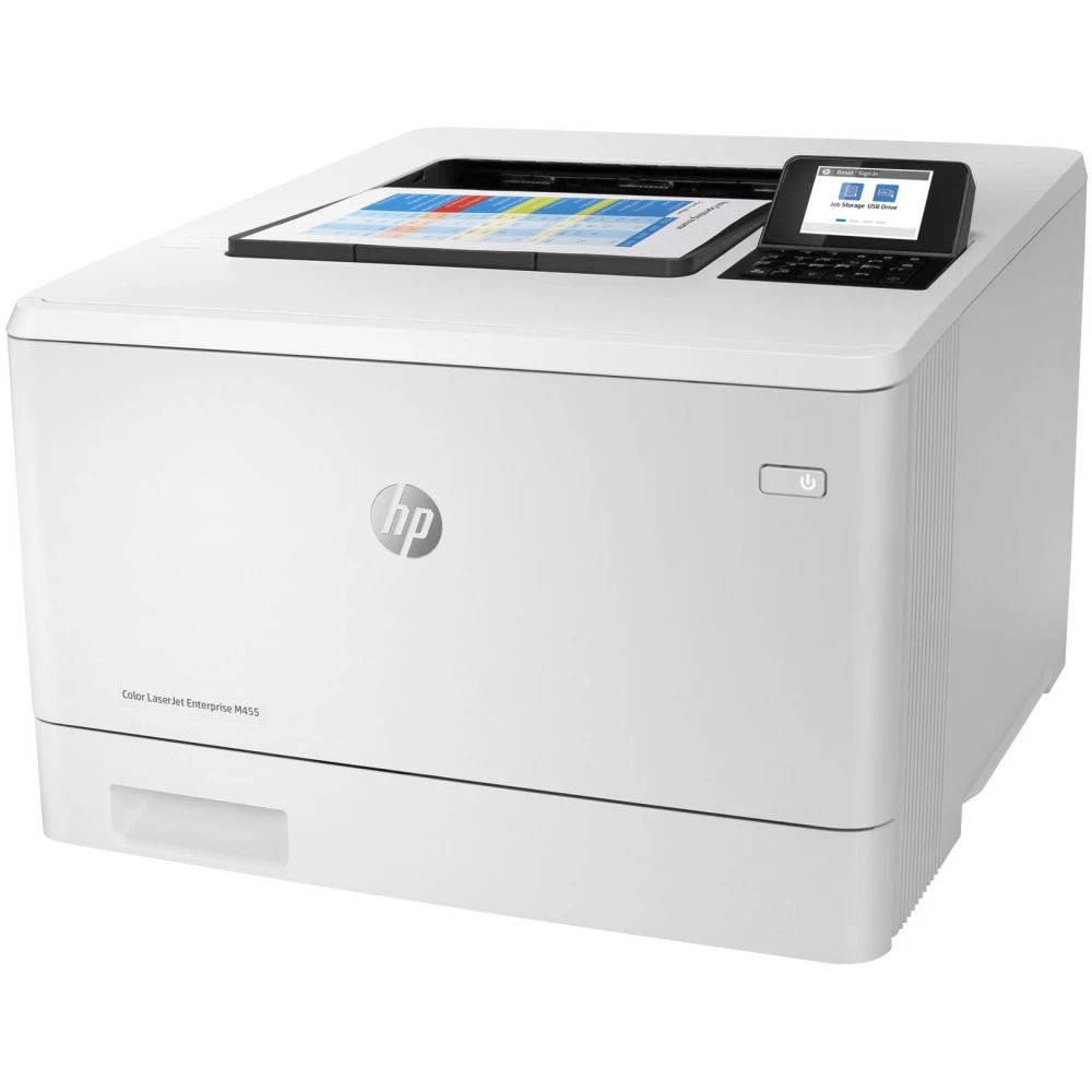 Принтер цветной лазерный HP Color LaserJet Ent M455dn 3PZ95A, А4, 27 стр/мин, Ethernet, 1,25GB, USB 2.0 — 5