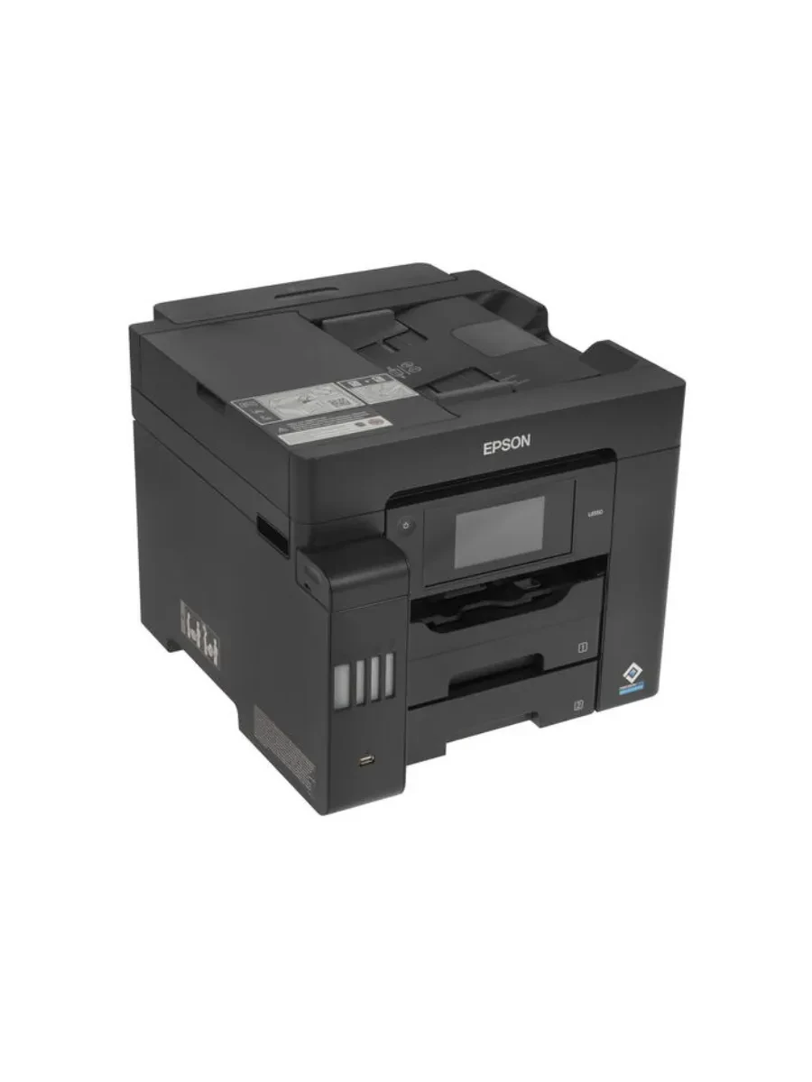 МФУ Epson L6550, A4, цветное струйное, факс, Wi-Fi