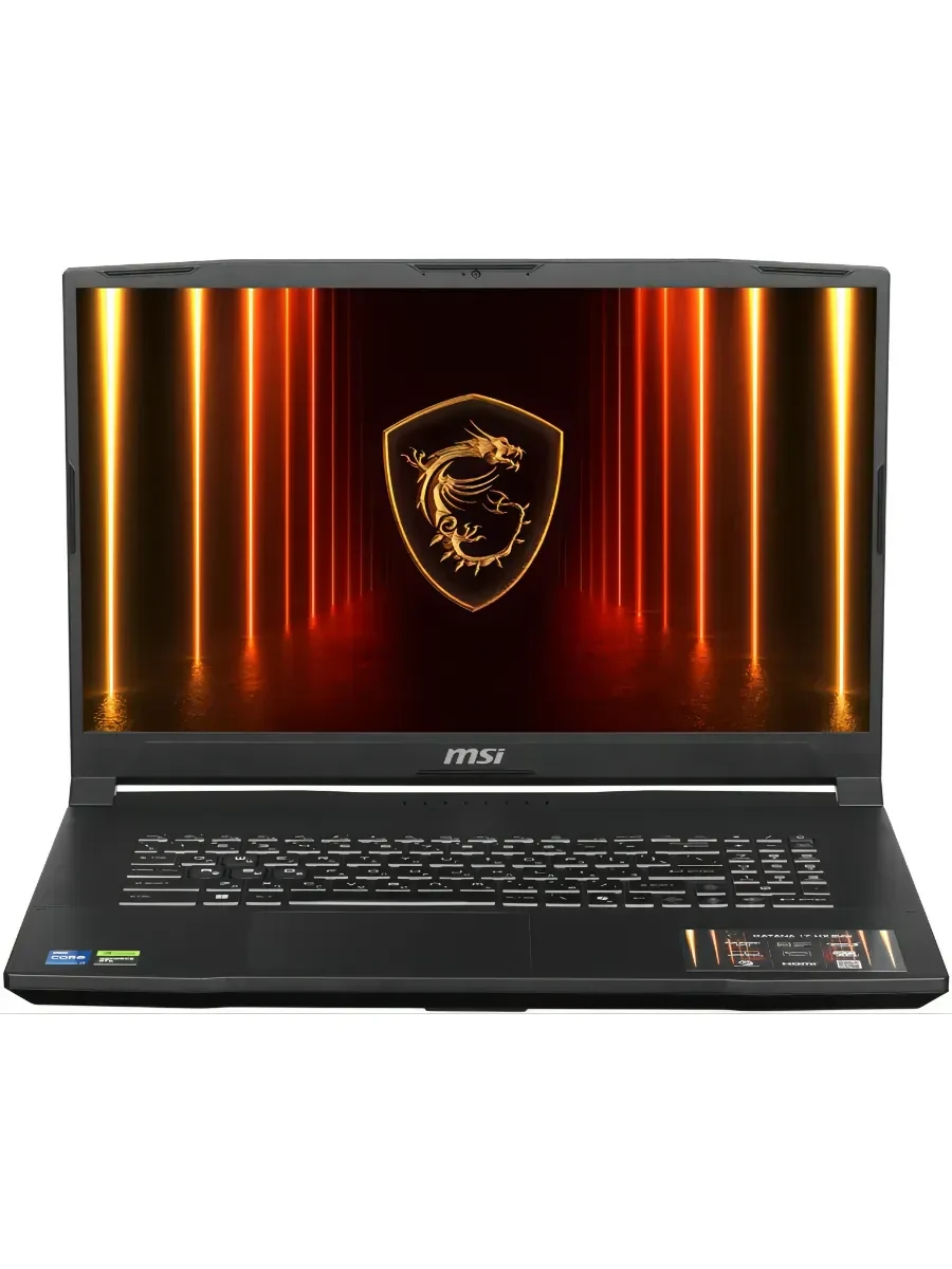 Ноутбук MSI Katana 17 HX B14WGK-401XKZ 17, Intel Core i7-14650HX, 32 ГБ, 1024 ГБ, 17.3"