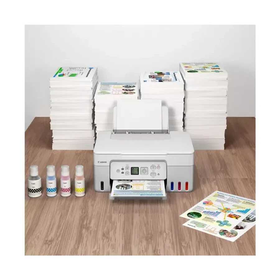 Цветное МФУ Canon Pixma G3470, струйное, A4, 11 изобр./мин, Wi-Fi, белый — 3